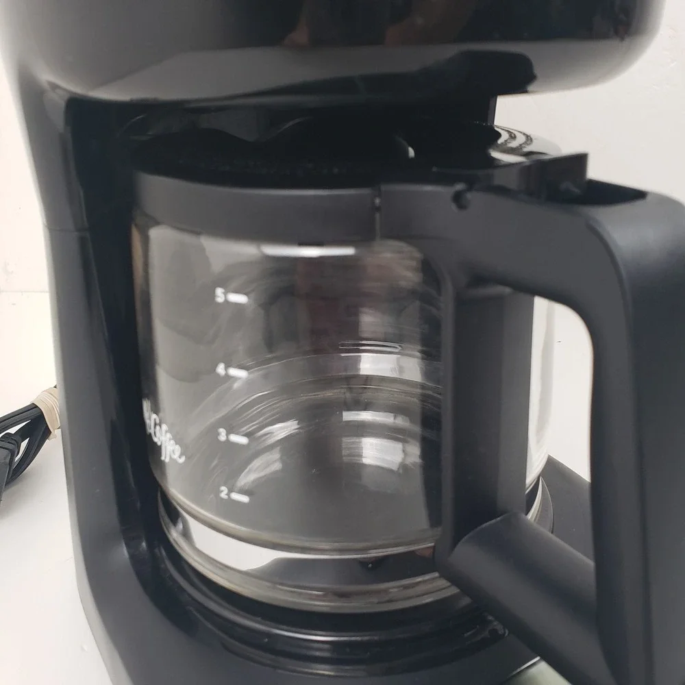 Mr. Coffee 5-Cup Programmable Coffee Maker Black BVMC-PC05BL4-NP-001